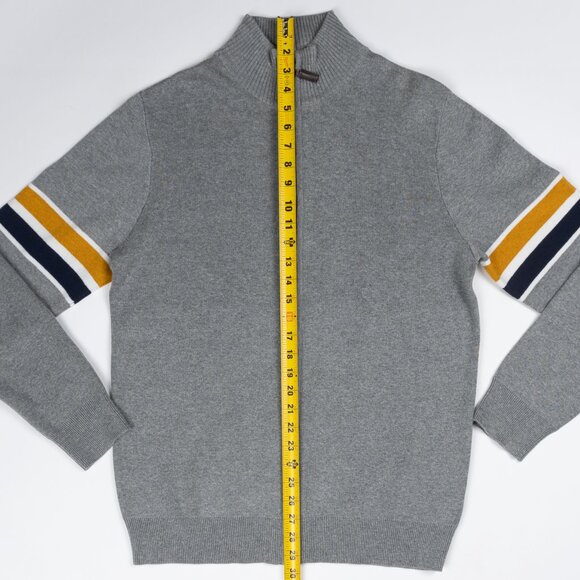 Frederick Anderson Copenhagen gray zip up cardigan size MEDIUM - Picture 7 of 9